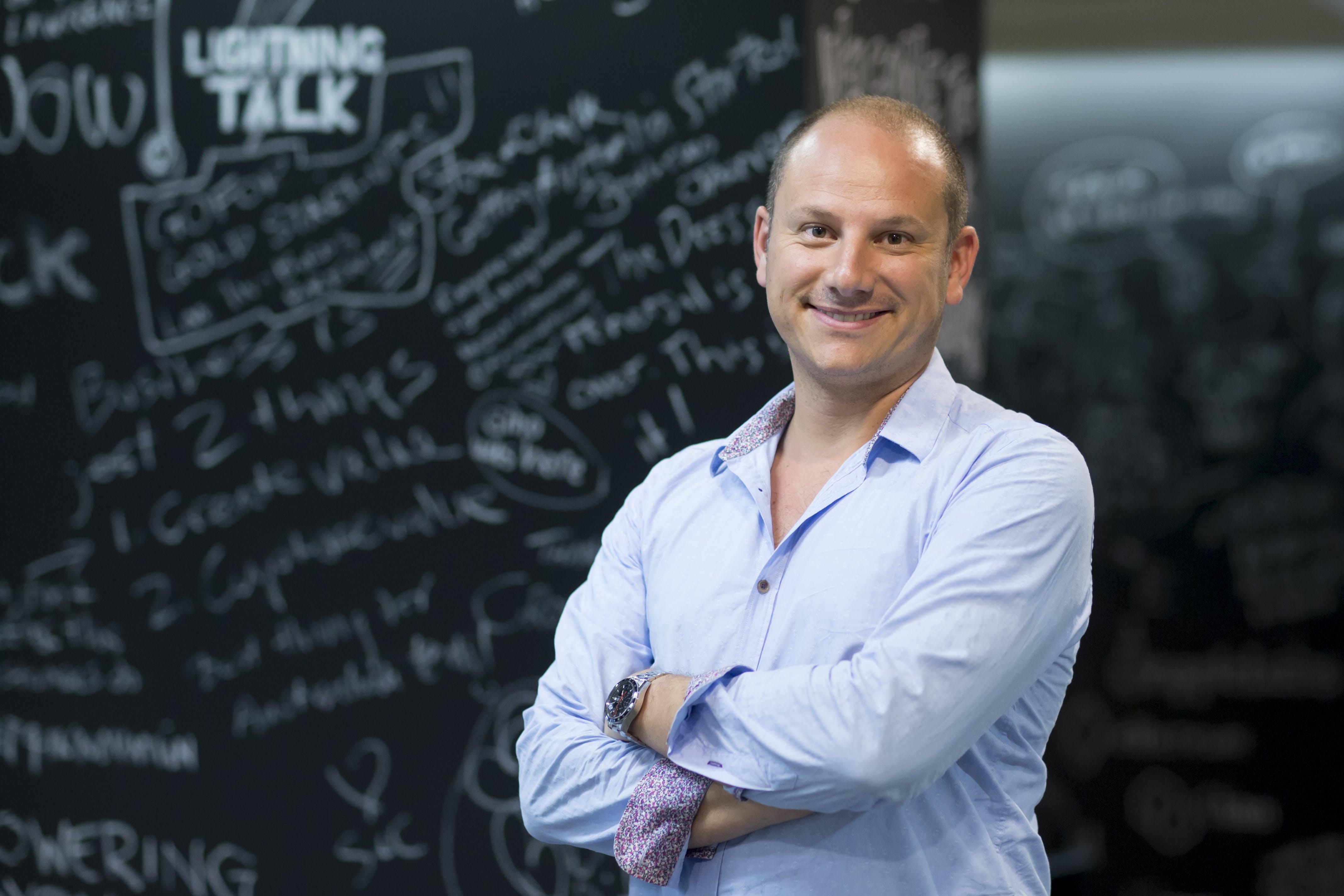 Alex Scandurra, CEO of Stone & Chalk